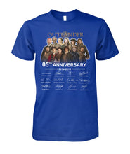 Load image into Gallery viewer, 50Th Anniversary Outlander Gift For Fans Black T-Shirt Guys Tee