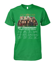 Load image into Gallery viewer, 50Th Anniversary Outlander Gift For Fans Black T-Shirt Guys Tee