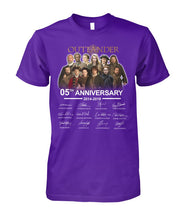 Load image into Gallery viewer, 50Th Anniversary Outlander Gift For Fans Black T-Shirt Guys Tee