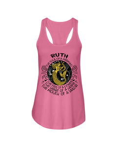 Ruth The Soul Of Mermaid Horoscope T-Shirt Ladies Flowy Tank