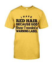 Load image into Gallery viewer, Great Gift For Redhead Grandma Guys Tee