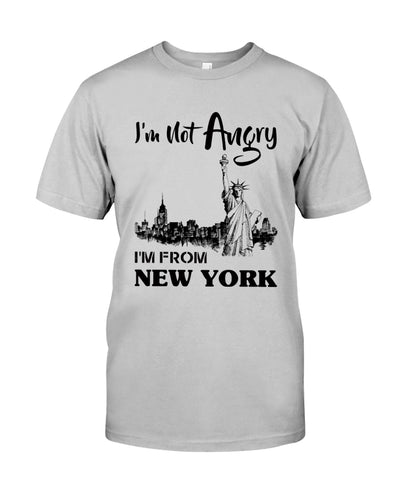 New York Man Gift T-Shirt Guys Tee