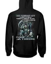 Load image into Gallery viewer, Throne February Guy Special Space Horoscope T-Shirt Hoodie