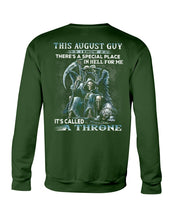 Load image into Gallery viewer, Throne 8 August Guy Special Space Horoscope T-Shirt Sweatshirt