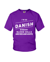 Load image into Gallery viewer, Danish Blood Denmark Lovers Youth Tee