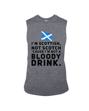 Load image into Gallery viewer, Scottish Not A Bloddy Drink Trending Quote T-Shirt Unisex Long Sleeve
