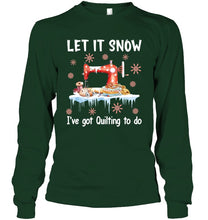 Load image into Gallery viewer, Christmas Gift For Quilting Lovers Unisex Long Sleeve