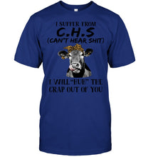 Load image into Gallery viewer, I Suffer From C.S.H Cows Lovers T-Shirt Guys Tee