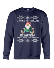 Load image into Gallery viewer, I Make Kottbullar Disappear Black T-Shirt Sweatshirt