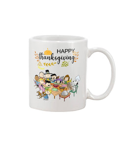 Snoopy Happy Thanksgiving T-Shirt Mug