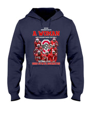 Load image into Gallery viewer, Woman Loves Ohio States Buckeyes American Football Ncaa 2019 T-Shirt Hoodie