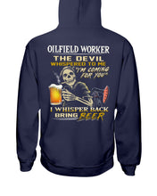 Load image into Gallery viewer, Oilfield Worker Beer Lover Gift Funny Tee Hoodie