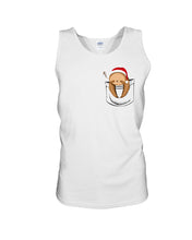 Load image into Gallery viewer, Pocket Slothmas Christmas Gift Funny T-Shirt Unisex Tank Top