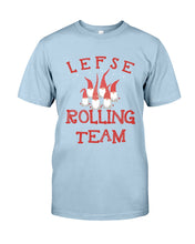 Load image into Gallery viewer, Lefse Rolling Team Cute Tee Guys Tee