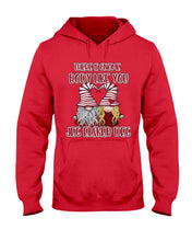 Load image into Gallery viewer, Gnome Lover Christmas Gift For Couple Tee Hoodie