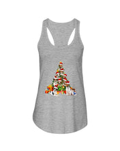 Load image into Gallery viewer, Jack Russell Christmas Gift For Christmas T-Shirt Ladies Flowy Tank