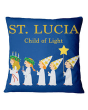 Load image into Gallery viewer, St Lucia Child Of Light God Jesus Christmas Gift Pillow Cover