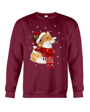 Load image into Gallery viewer, Corgi Christmas Gift Funny T-Shirt Sweatshirt