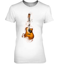 Load image into Gallery viewer, Guitar Note Ladies Tee