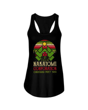 Load image into Gallery viewer, Christmas Nakatomi Corporation 1988 T-Shirt Ladies Flowy Tank