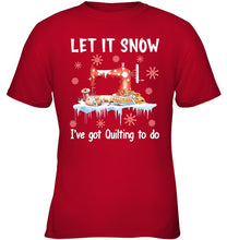 Load image into Gallery viewer, Christmas Gift For Quilting Lovers Youth Tee