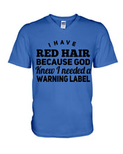 Load image into Gallery viewer, Great Gift For Redhead Grandma Guys V-Neck