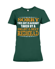Load image into Gallery viewer, Redhead Morning Person December 25Th Christmas Gift Ladies Tee