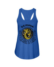 Load image into Gallery viewer, Deanna The Soul Of Mermaid Horoscope T-Shirt Ladies Flowy Tank