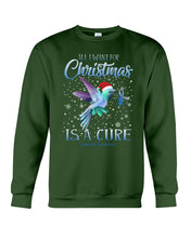 Load image into Gallery viewer, All I Want For Christmas Is A Cure Stop Diabetes Sweatshirt