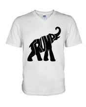 Load image into Gallery viewer, Elephant Trump Gift For American T-Shirt Guys V-Neck