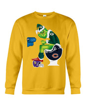 Load image into Gallery viewer, Grinch Green Bay Packers Funny Tee Sweatshirt