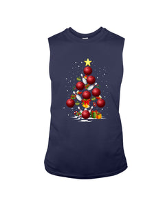 Bowling   Bowling Christmas Tree Christmas T-Shirt Unisex Long Sleeve