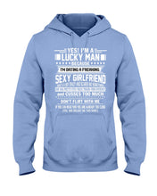 Load image into Gallery viewer, Lucky Man Have Sexy Girlfriend Gift For Couple Tee Hoodie