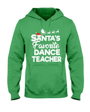 Load image into Gallery viewer, Santa Dance Teacher Christmas Shirt Hoodie