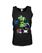 Load image into Gallery viewer, Grinch Green Bay Packers Funny Tee Unisex Tank Top