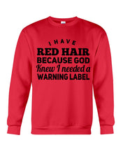 Load image into Gallery viewer, Great Gift For Redhead Grandma Sweatshirt