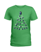 Load image into Gallery viewer, Christmas Tree Ladies Tee