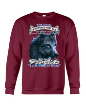 Load image into Gallery viewer, Wolf Lovers Trending Quote Tee Sweatshirt