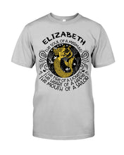 Load image into Gallery viewer, Elizabeth The Soul Of A Mermaid Horoscope T-Shirt Guys Tee
