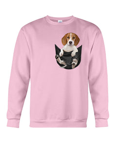 Beagle In The Pocket Funny T-Shirt Sweatshirt