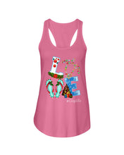 Load image into Gallery viewer, Love Turtle Gigilife Christmas Gift For Turtle Lovers Custom Design Tee Ladies Flowy Tank