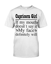 Load image into Gallery viewer, Zodiac- Capricorn Girl If My Month Doesn't Say Ladies Tee