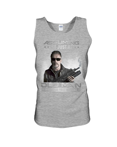 Arnold Schwarzenegger Terminator Old Man T-Shirt For Fans Unisex Tank Top