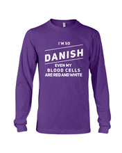 Load image into Gallery viewer, Danish Blood Denmark Lovers Unisex Long Sleeve