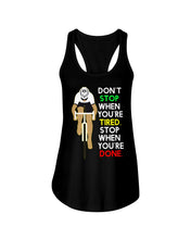 Load image into Gallery viewer, Cycling Don't Stop For Cyclist Ladies Flowy Tank