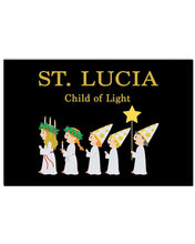 Load image into Gallery viewer, St Lucia Child Of Light God Jesus Christmas Gift Horizontal Poster