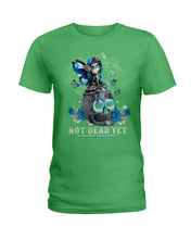 Load image into Gallery viewer, Diabetes Awareness Skull Custom Graphic Tee Ladies Tee