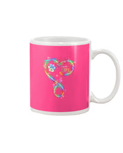 Load image into Gallery viewer, Dog Mom Life Black T-Shirt Mug
