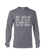 Load image into Gallery viewer, Scottish Woman Temper Scotland Lovers Unisex Long Sleeve
