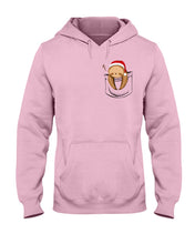 Load image into Gallery viewer, Pocket Slothmas Christmas Gift Funny T-Shirt Hoodie